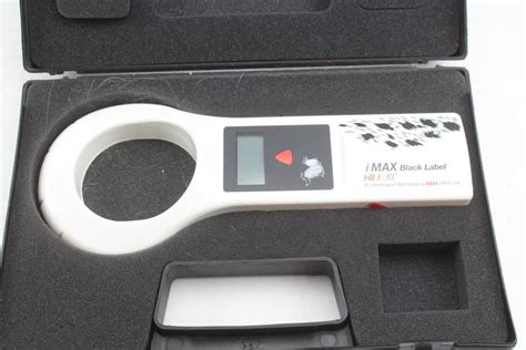 imax black label rfid chip reader|agriculture xprt IMAX.